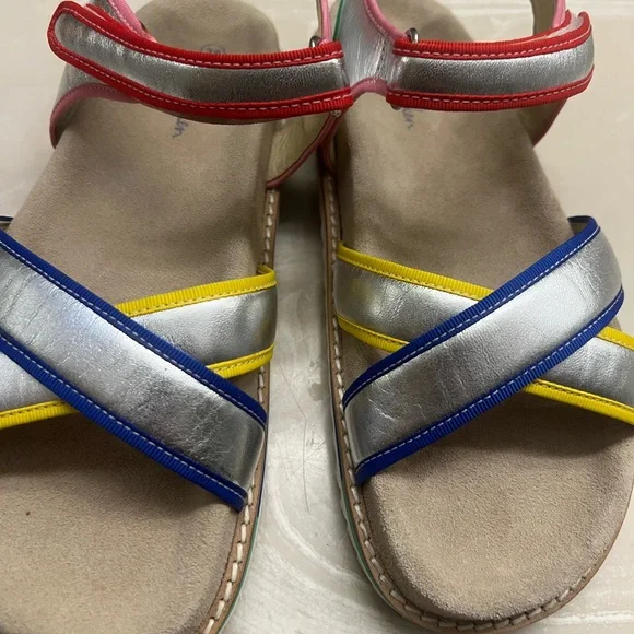 Mini Boden Colorblock Sandals - Picture 5 of 6